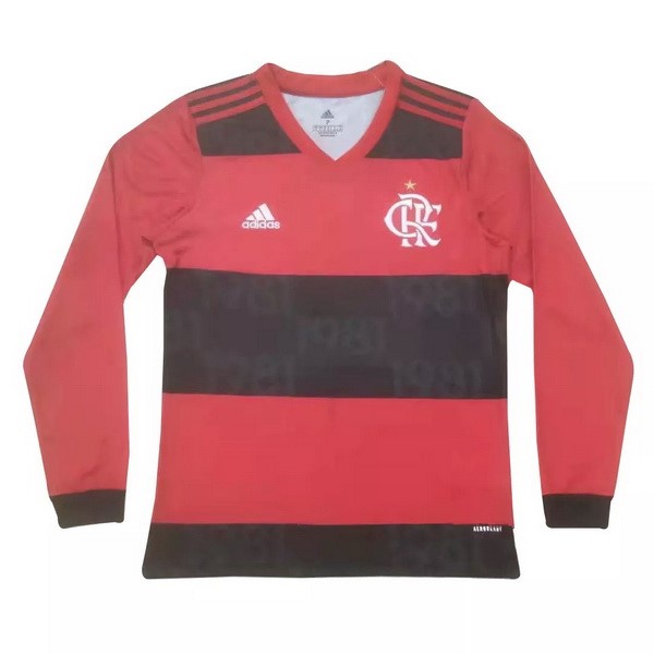 Tailandia Camiseta Flamengo Replica Primera Ropa ML 2021/22 Rojo